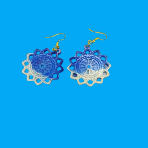 round-shape-resin-eaarings