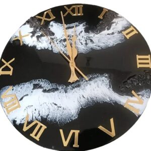 Marble Finish Wall Clock