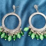 resin-jhumkabase-green-drop-beads